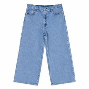Levi's Premium Ribcage Wide Leg Women's Jeans Size 32 Light Wash Cotton Pants